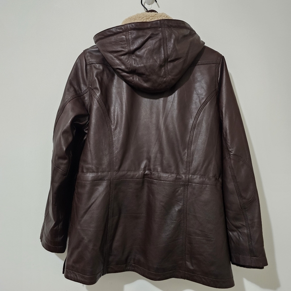 Outback Trading Company Brown Mackay Leather Jacket - Picture 8 of 16